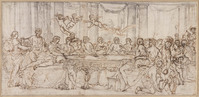 K VII 002
<br/>
Bruiloft van Peleus en Thetis
<br/>
<em>Romanelli, Giovanni Francesco (1610-1662)</em>